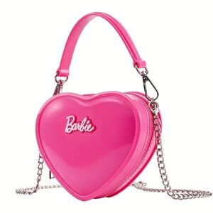 Barbie Mini Heart Crossbody Bag, Barbie Purse, Barbie Heart Purse, Barbie Bag